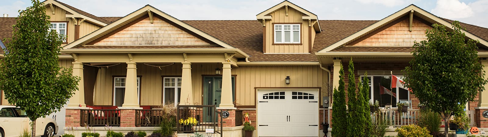 Townhomes in Bayfield, Ontario, by Durand Construction